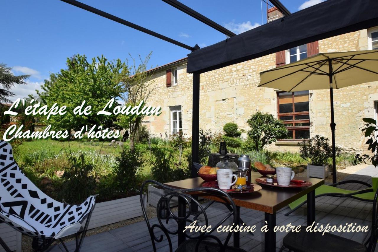 L'Etape De Loudun Hotel Bagian luar foto
